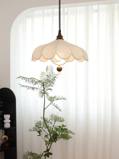 Lily Fabric Droplight Pendant Lamp