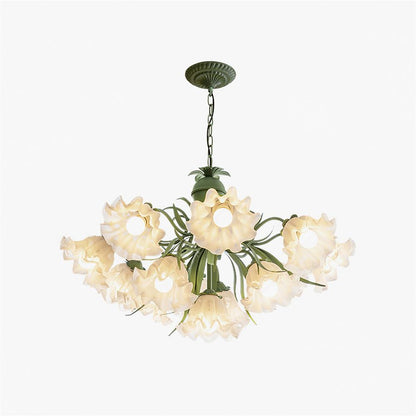 Lily of the Valley Flower Electrolier Chandelier