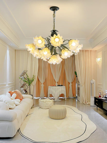 Lily of the Valley Flower Electrolier Chandelier