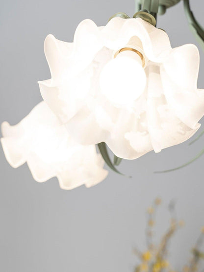 Lily of the Valley Flower Electrolier Chandelier