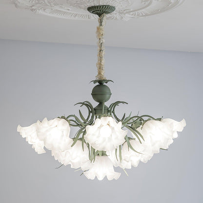 Lily of the Valley Flower Electrolier Chandelier