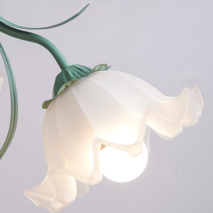 Lily of the Valley Flower Electrolier Chandelier