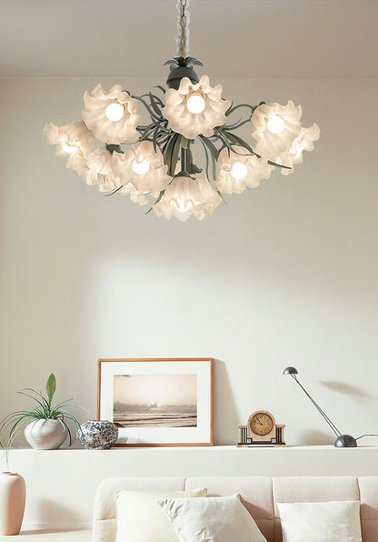 Lily of the Valley Flower Electrolier Chandelier