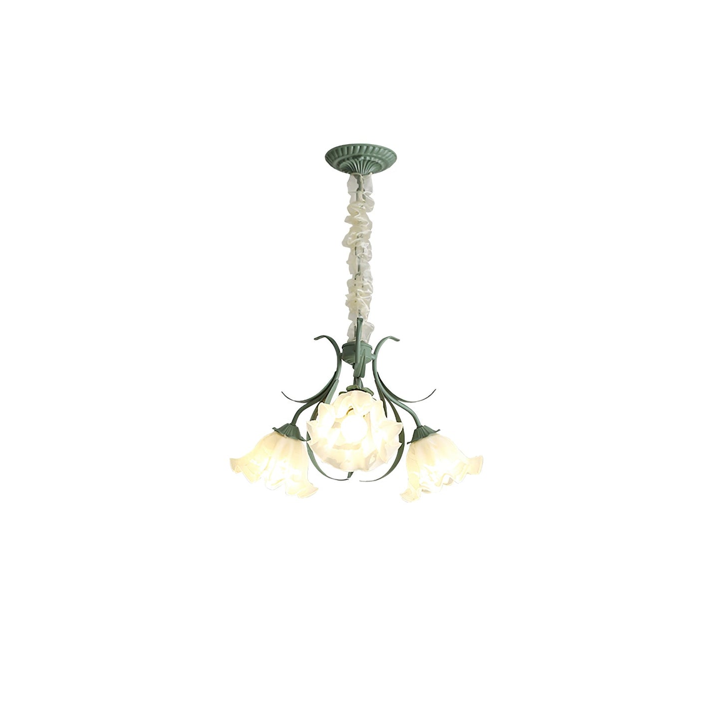 Lily of the Valley Flower Electrolier Chandelier