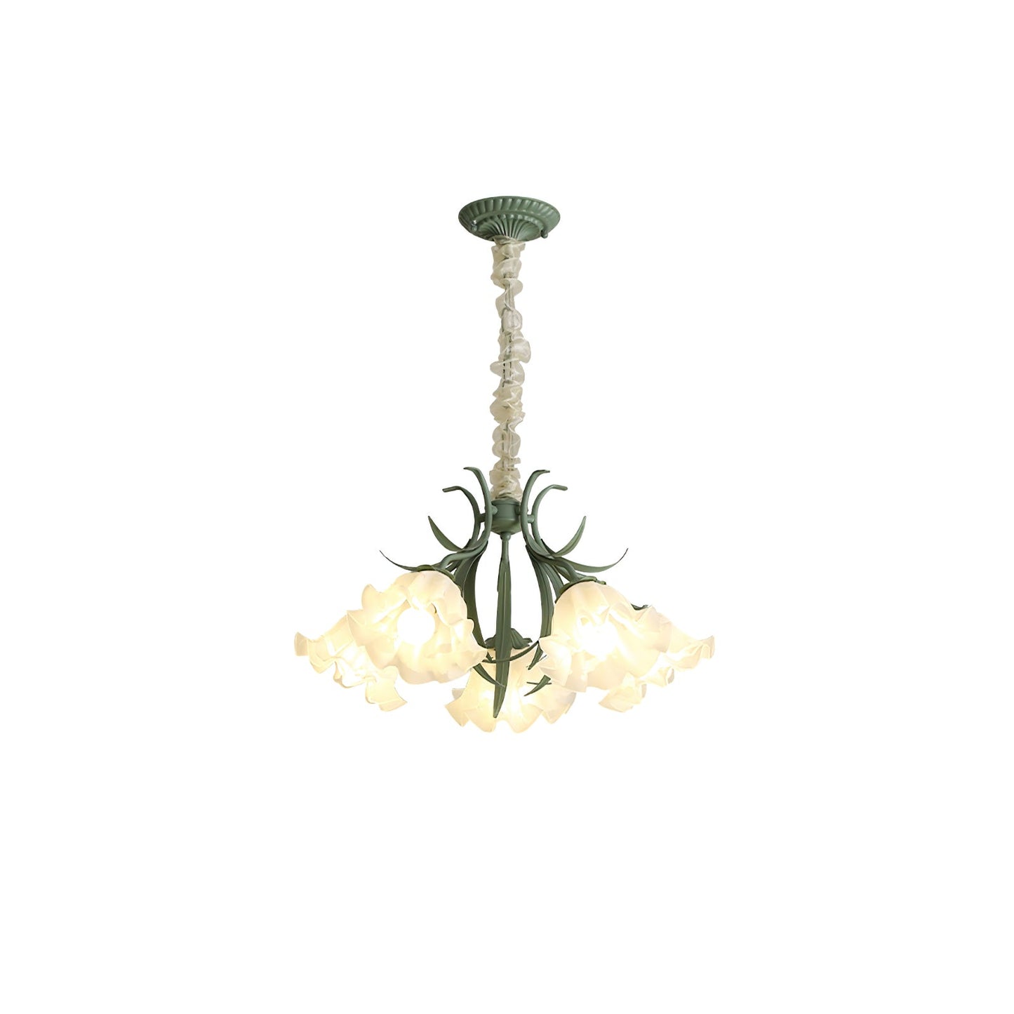 Lily of the Valley Flower Electrolier Chandelier