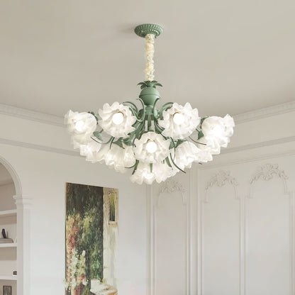 Lily of the Valley Flower Electrolier Chandelier