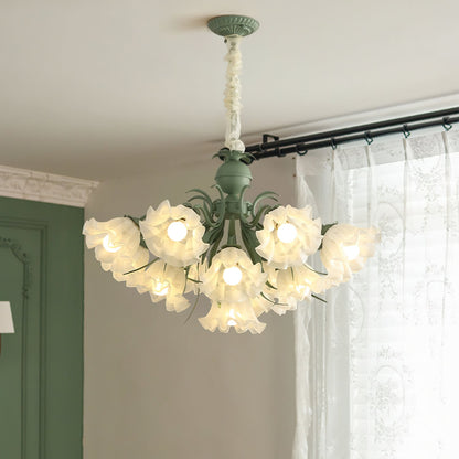 Lily of the Valley Flower Electrolier Chandelier