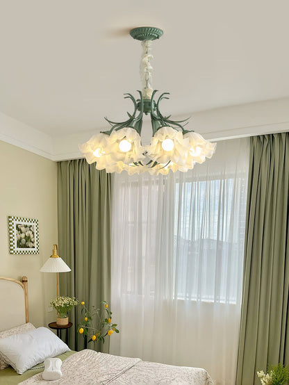 Lily of the Valley Flower Electrolier Chandelier