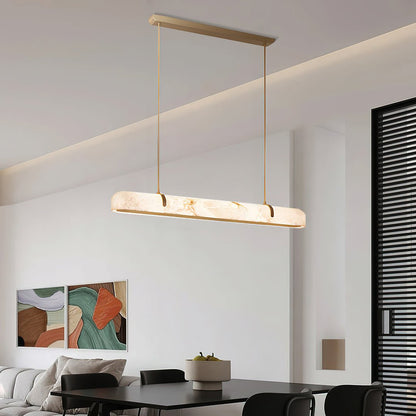 Linear Alabaster Pendant light Chandelier