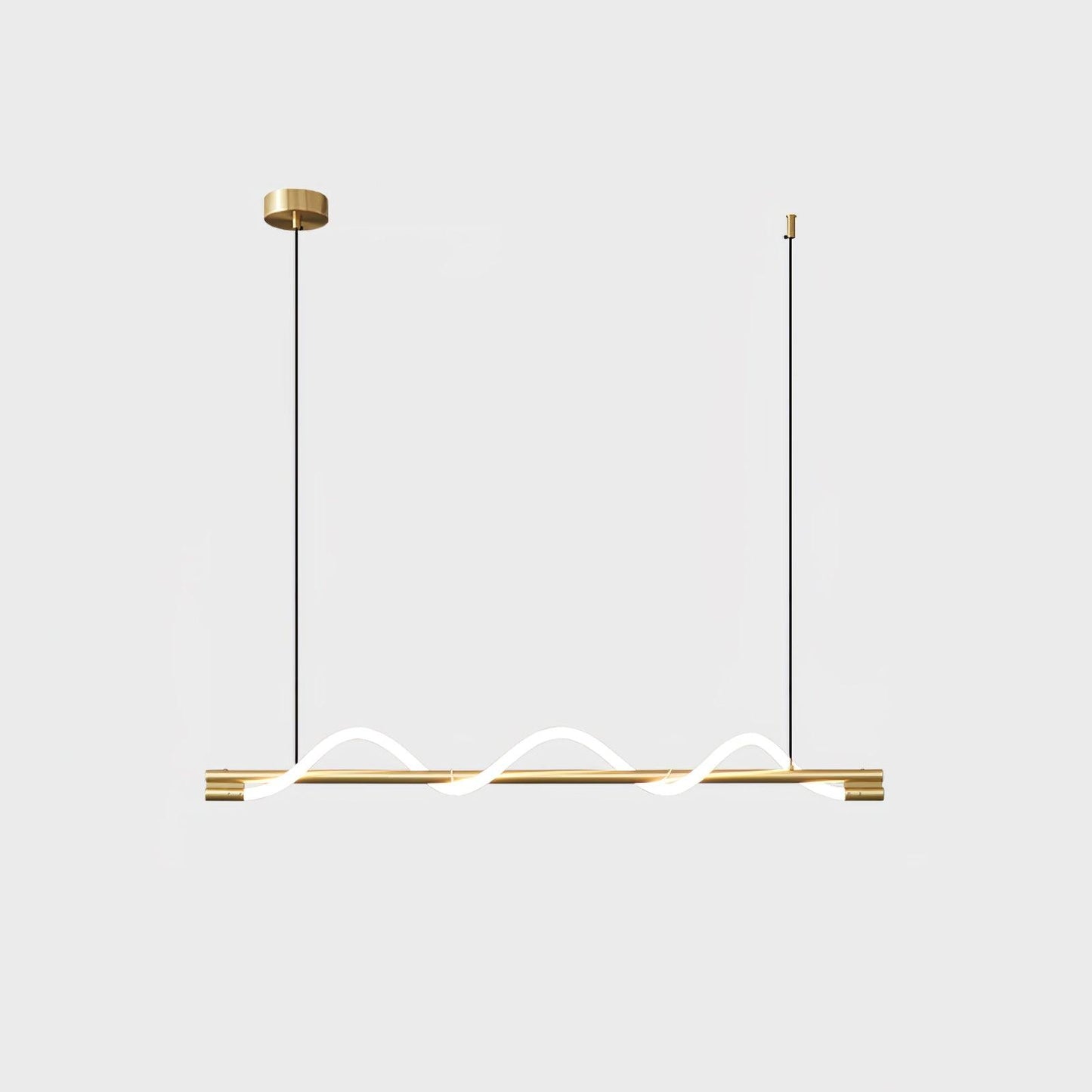 Linear Curve Island Drop light Pendant Lamp