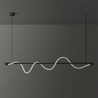 Linear Curve Island Drop light Pendant Lamp