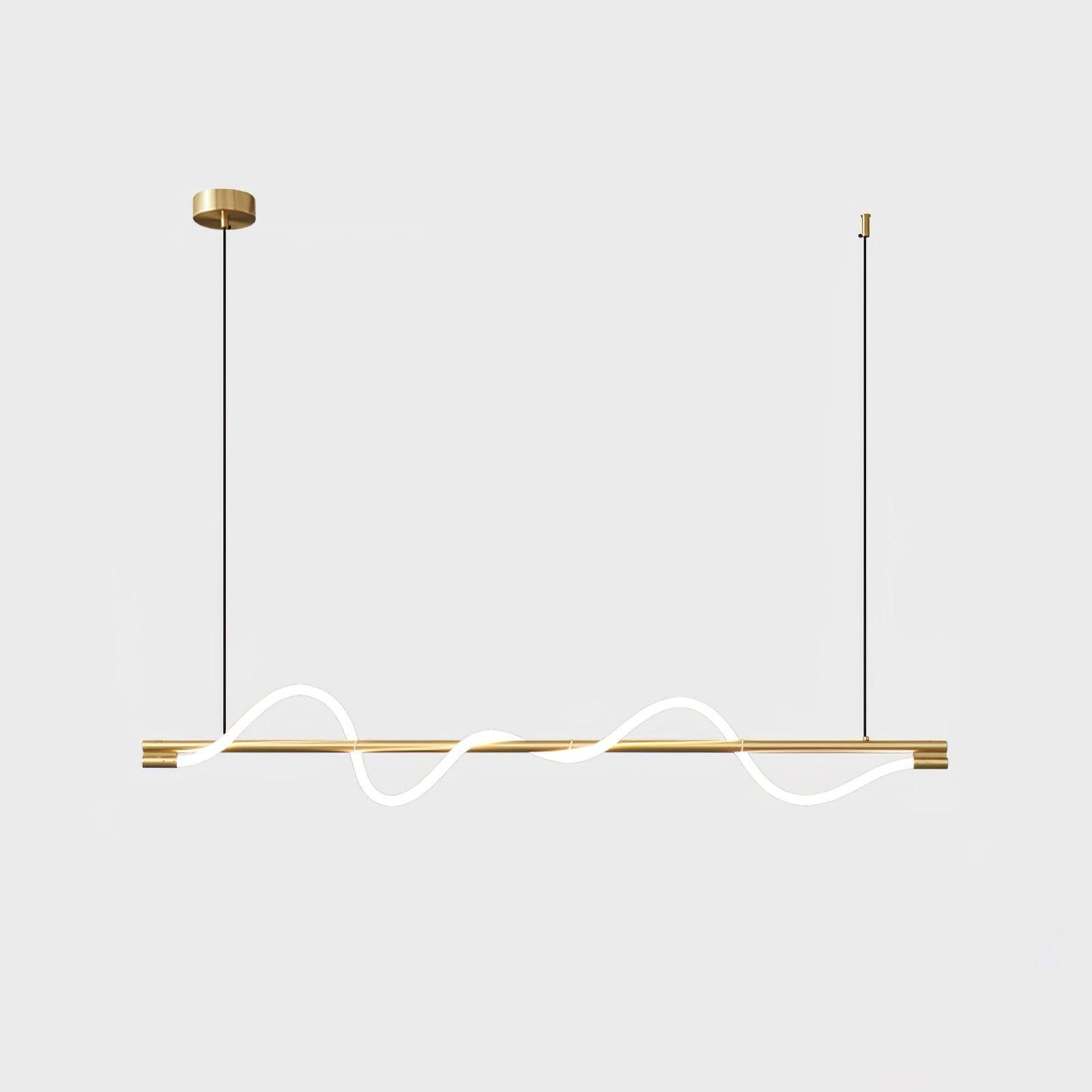 Linear Curve Island Drop light Pendant Lamp