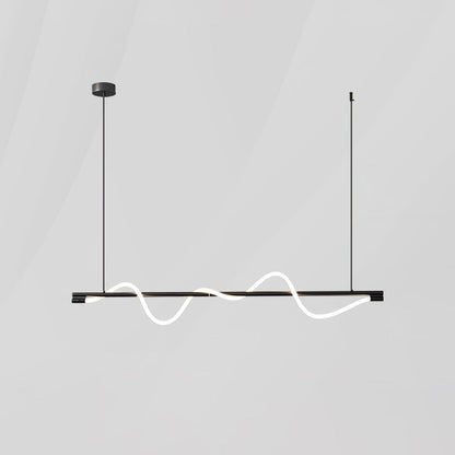 Linear Curve Island Drop light Pendant Lamp