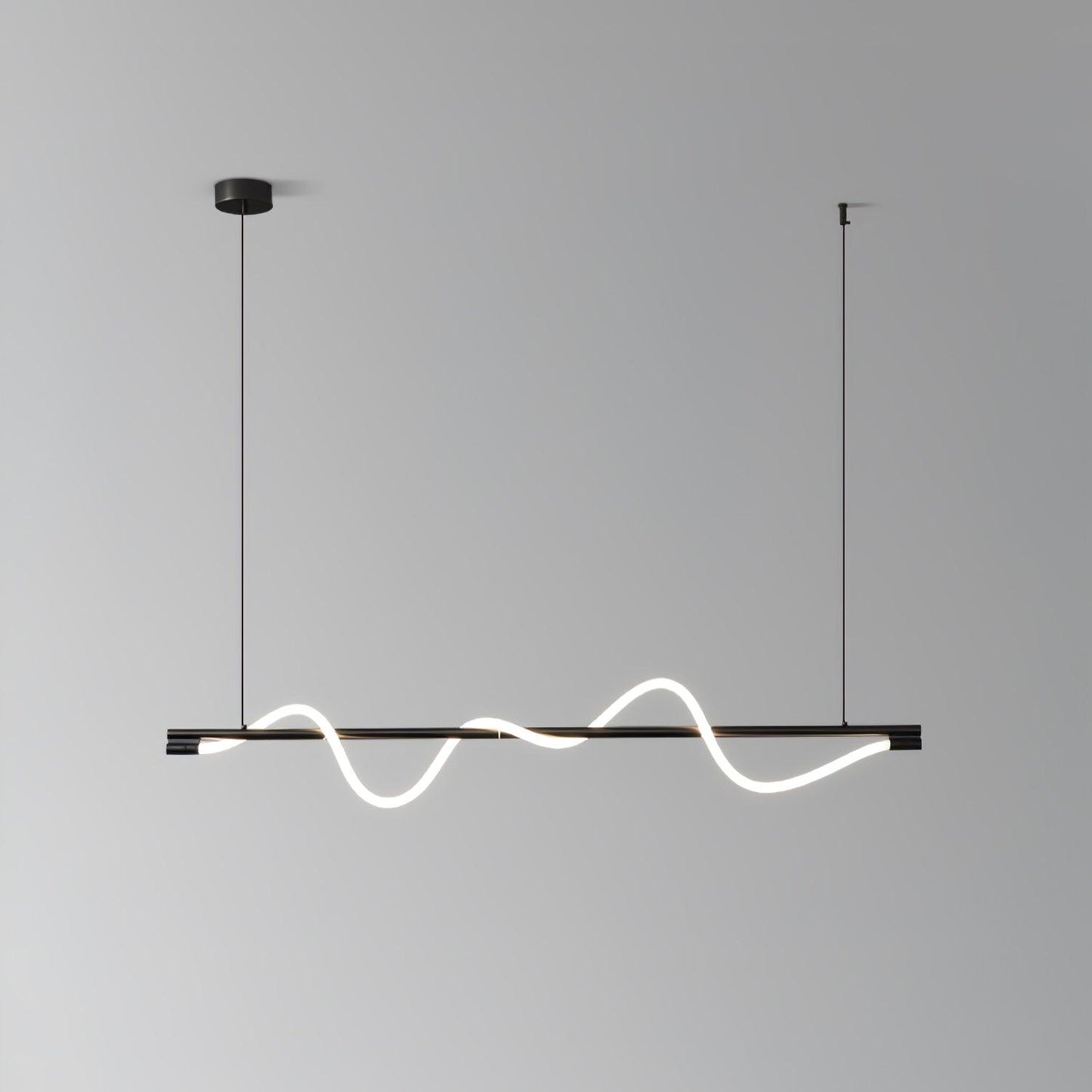 Linear Curve Island Drop light Pendant Lamp