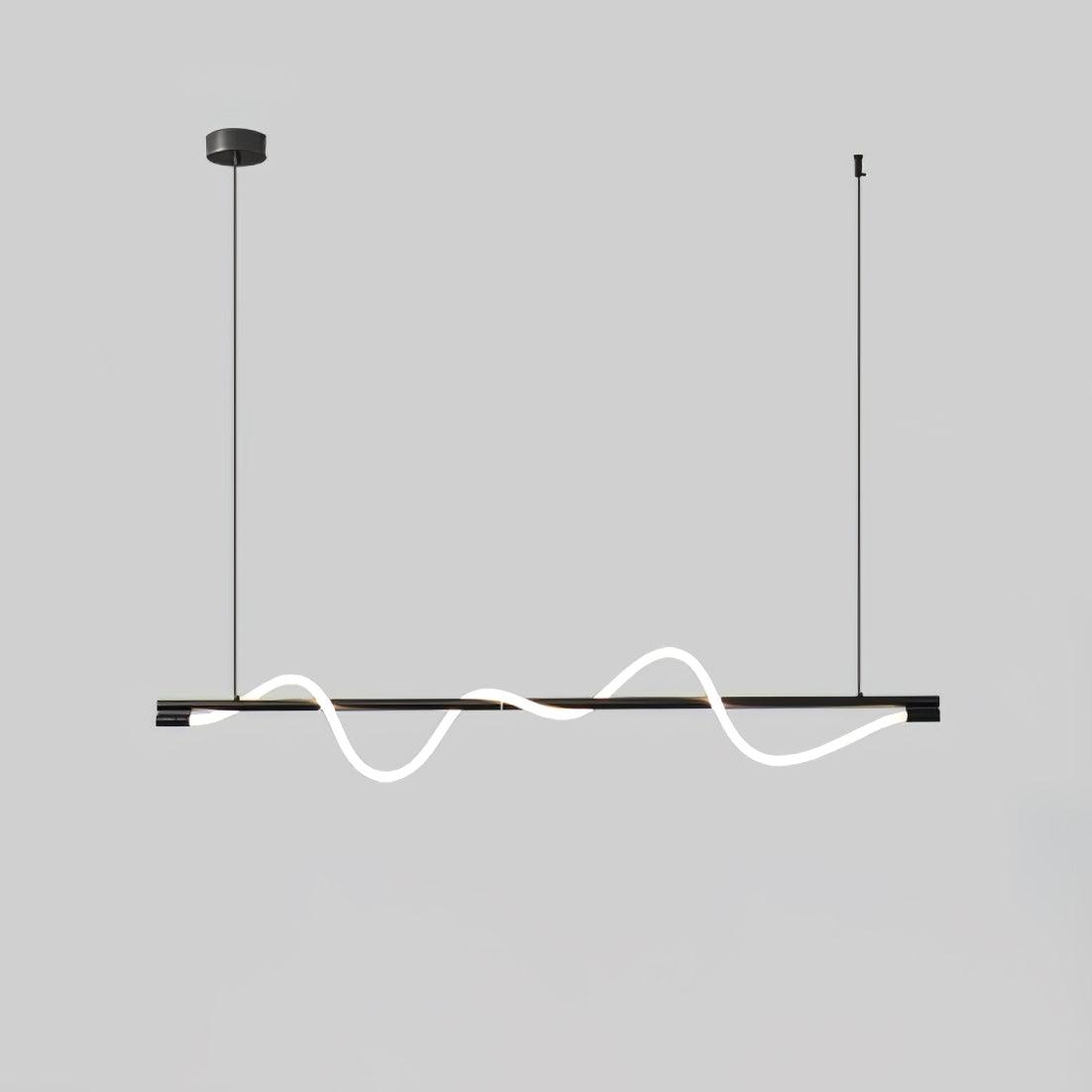 Linear Curve Island Drop light Pendant Lamp