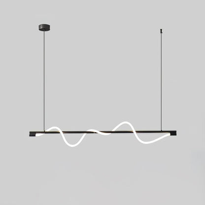 Linear Curve Island Drop light Pendant Lamp