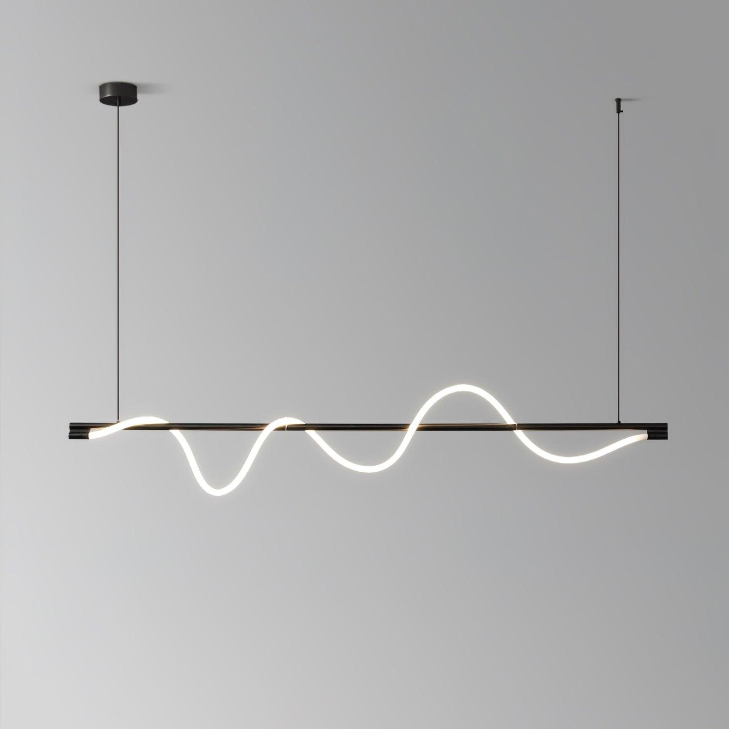 Linear Curve Island Drop light Pendant Lamp