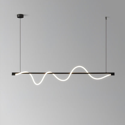 Linear Curve Island Drop light Pendant Lamp