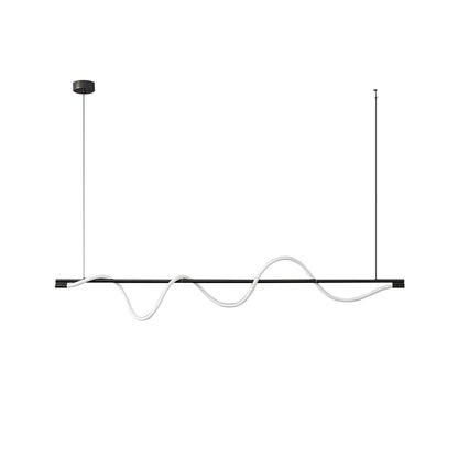 Linear Curve Island Drop light Pendant Lamp