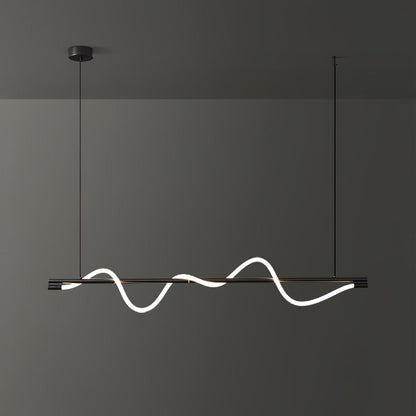 Linear Curve Island Drop light Pendant Lamp