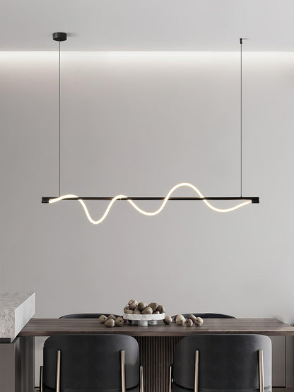 Linear Curve Island Drop light Pendant Lamp