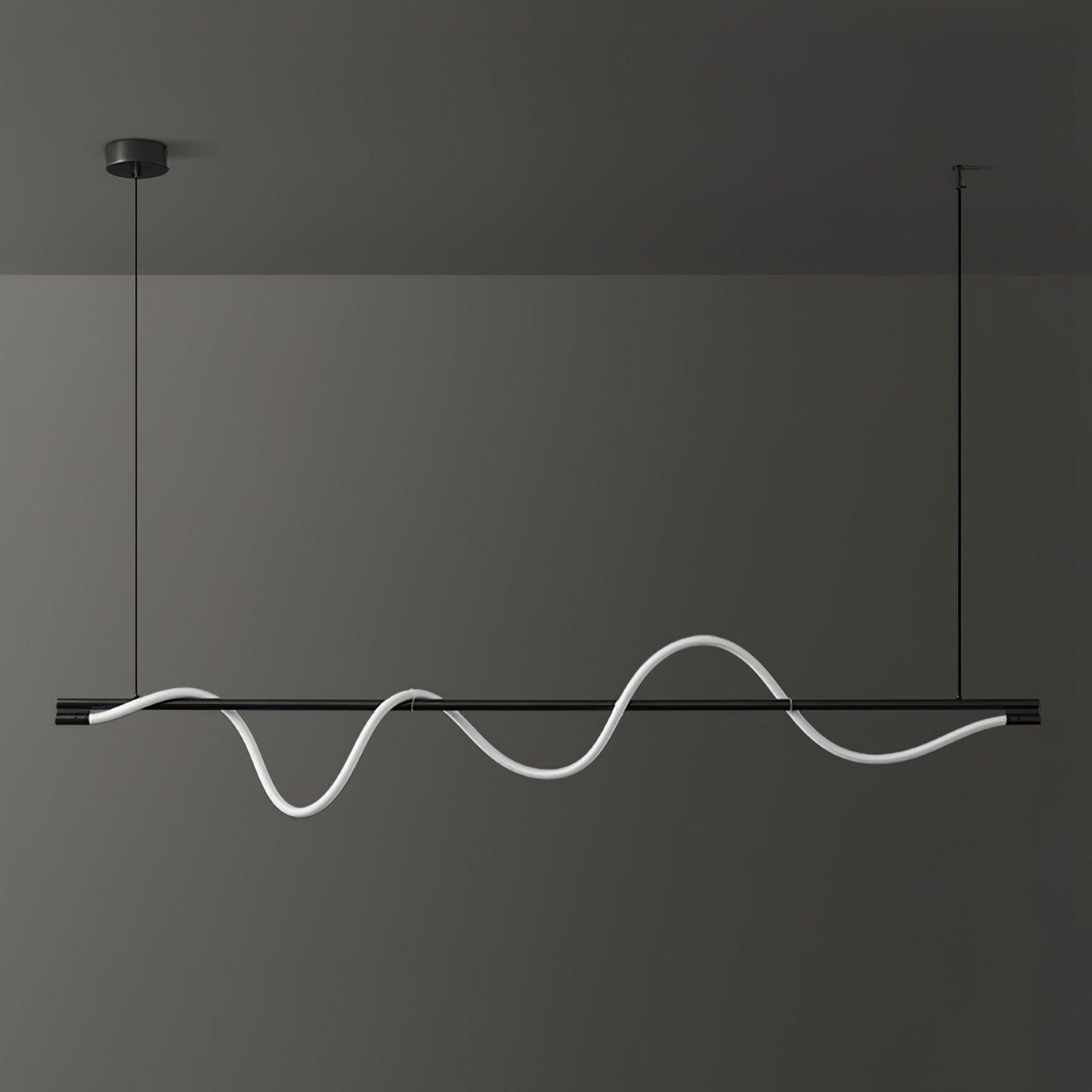 Linear Curve Island Drop light Pendant Lamp