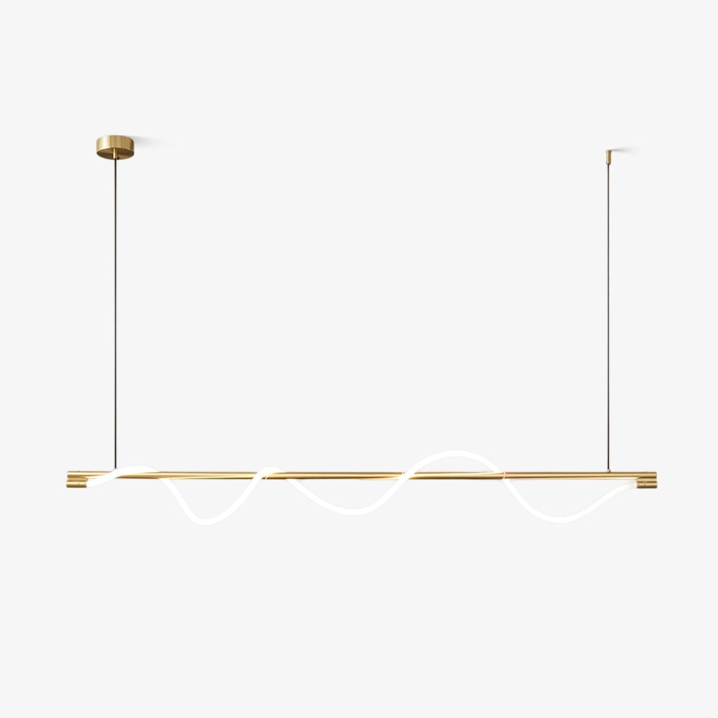 Linear Curve Island Drop light Pendant Lamp