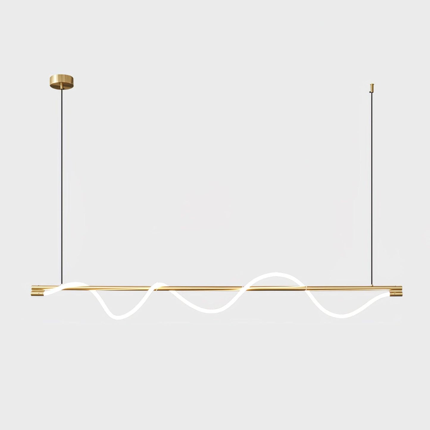 Linear Curve Island Drop light Pendant Lamp