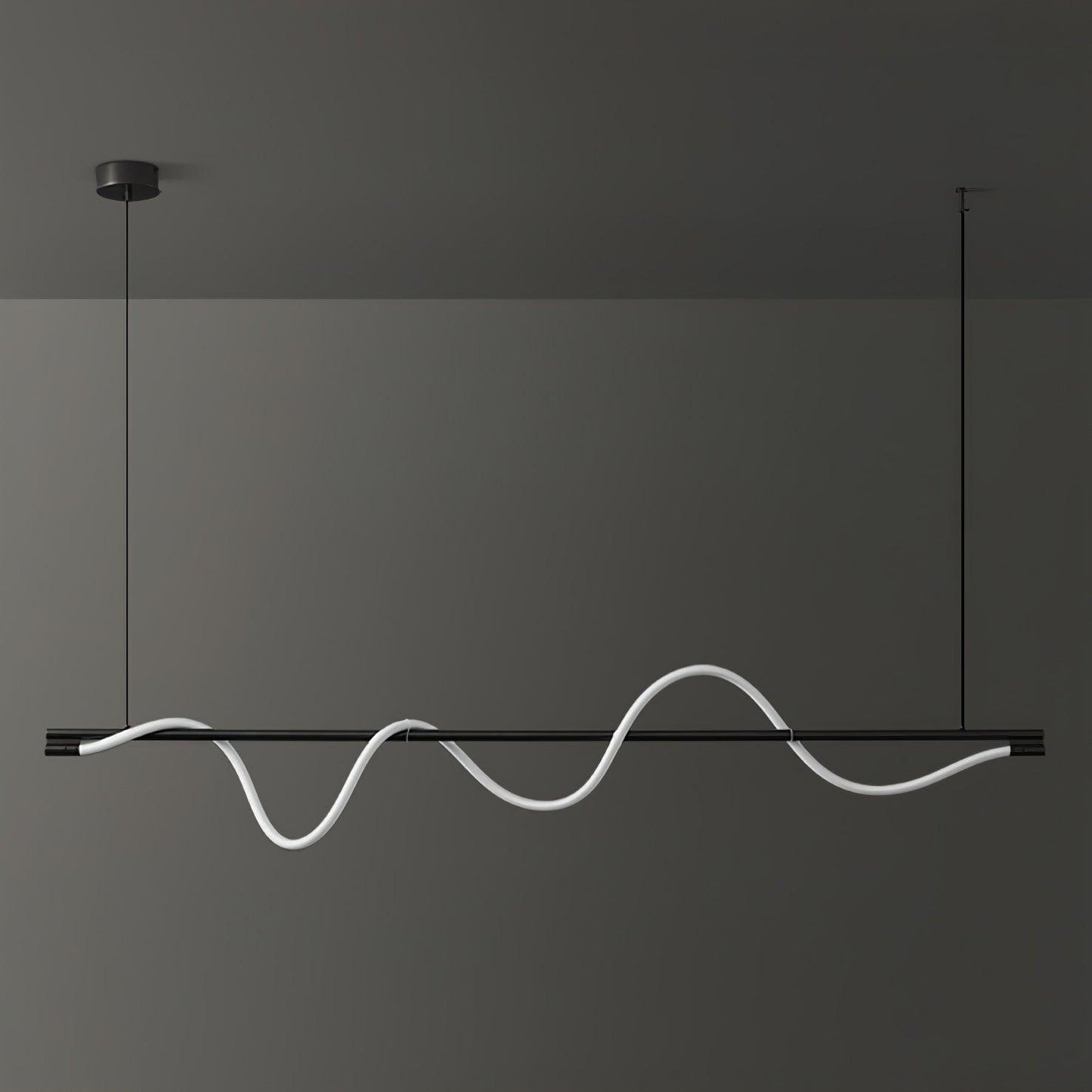 Linear Curve Island Drop light Pendant Lamp