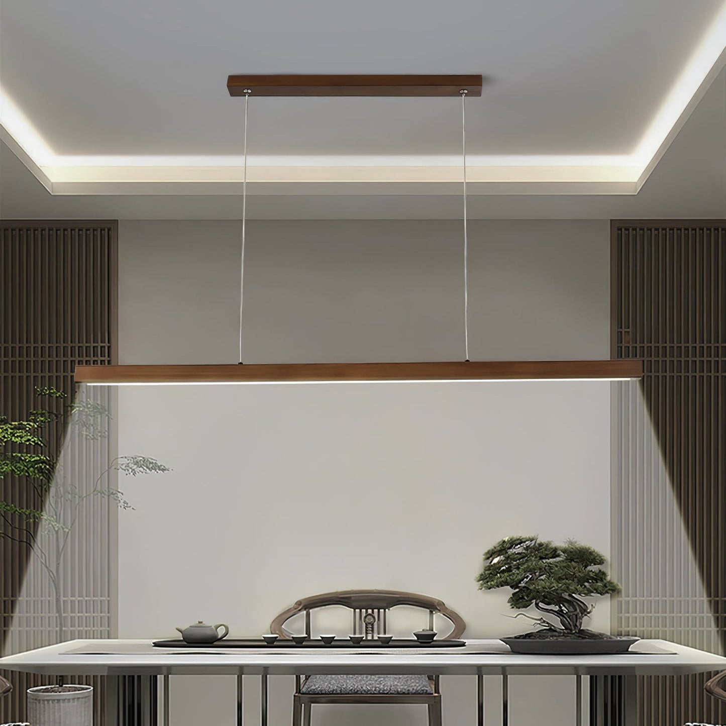 Linear Horizon Hanging light Pendant Light