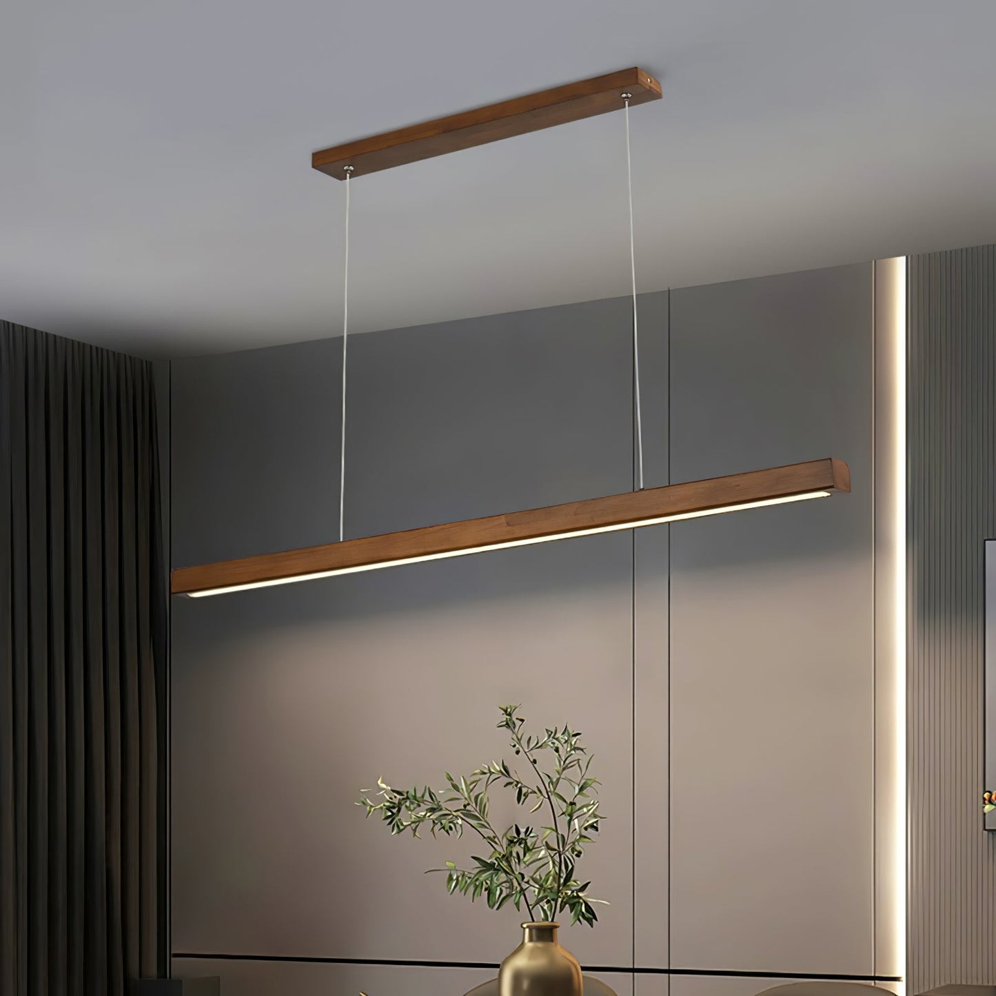 Linear Horizon Hanging light Pendant Light