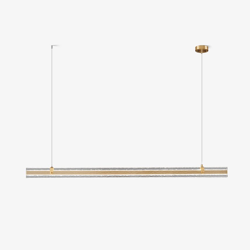 Linear Ribbon Island Houselight Pendant Light