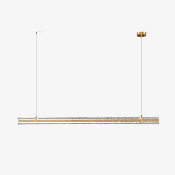 Linear Ribbon Island Houselight Pendant Light