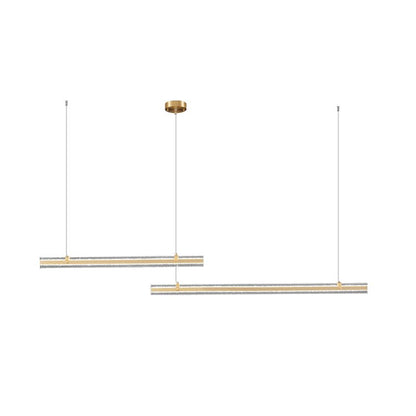 Linear Ribbon Island Houselight Pendant Light