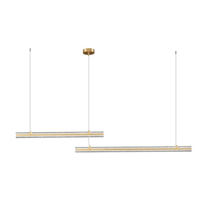 Linear Ribbon Island Houselight Pendant Light