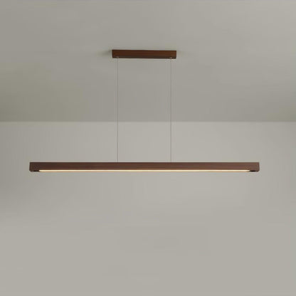 Linear Wooden Ceiling light fitting Pendant Light