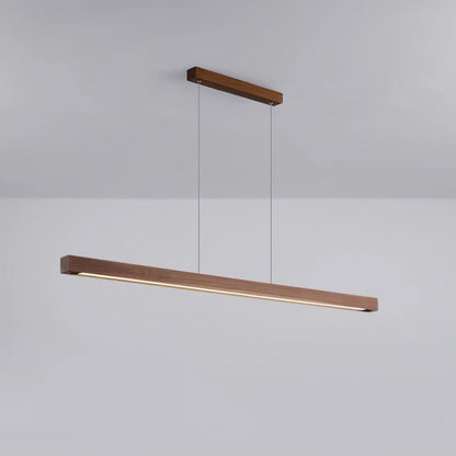 Linear Wooden Ceiling light fitting Pendant Light