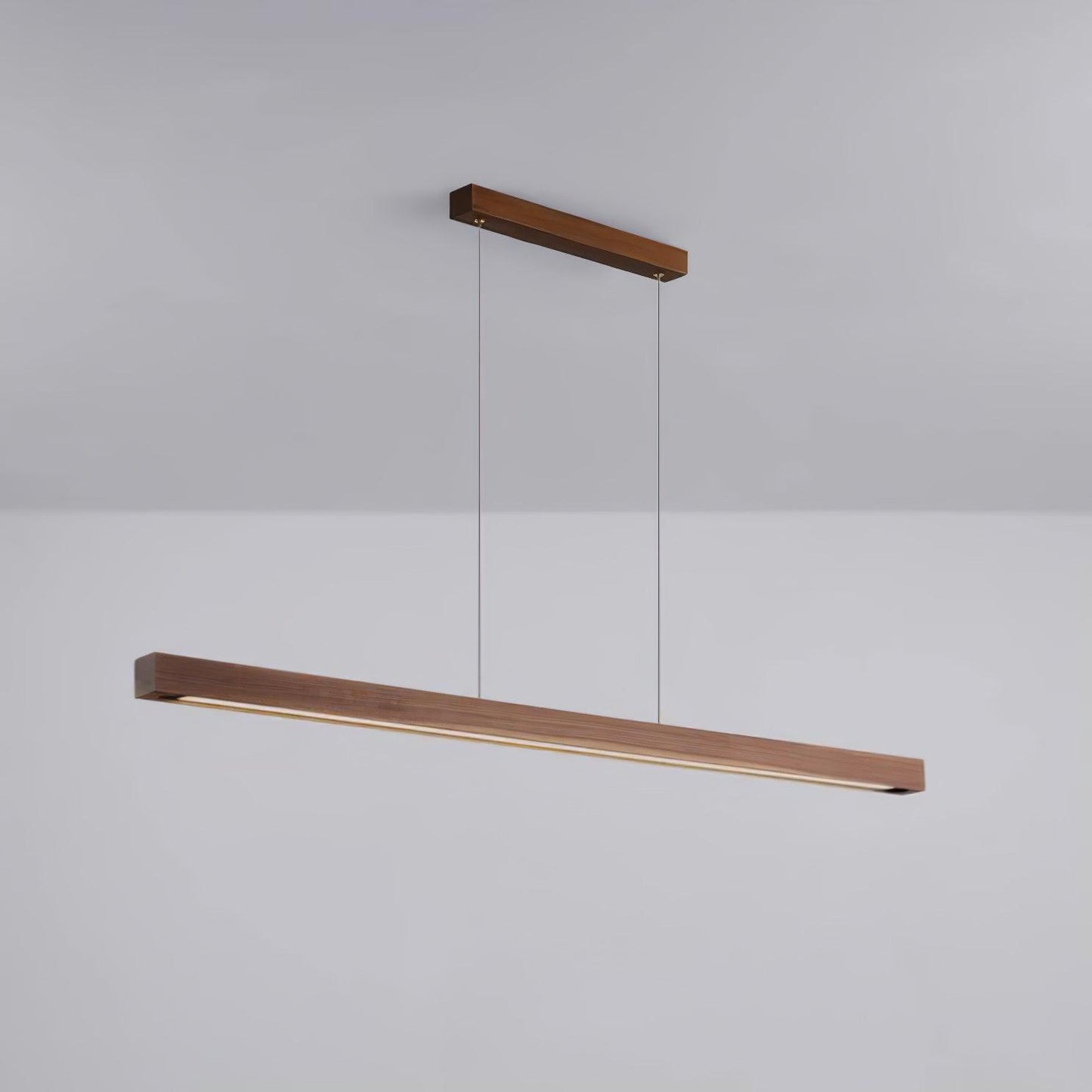 Linear Wooden Ceiling light fitting Pendant Light