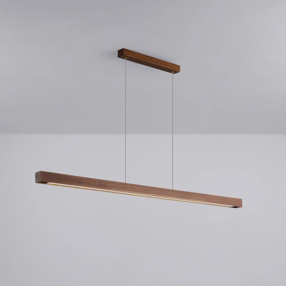 Linear Wooden Ceiling light fitting Pendant Light