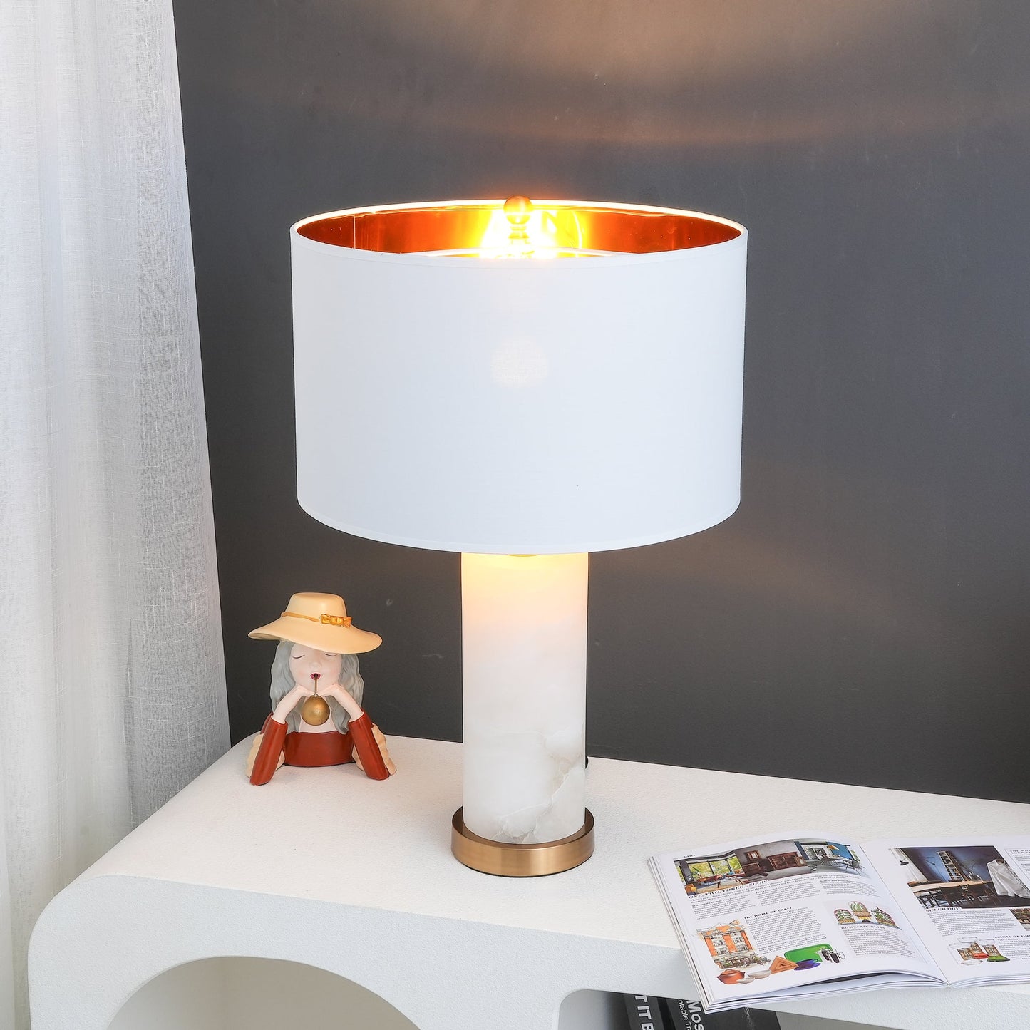 Lineham Nightstand lamp Table Lamp