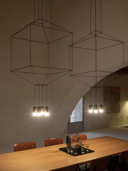 Lines Gasolier Chandelier