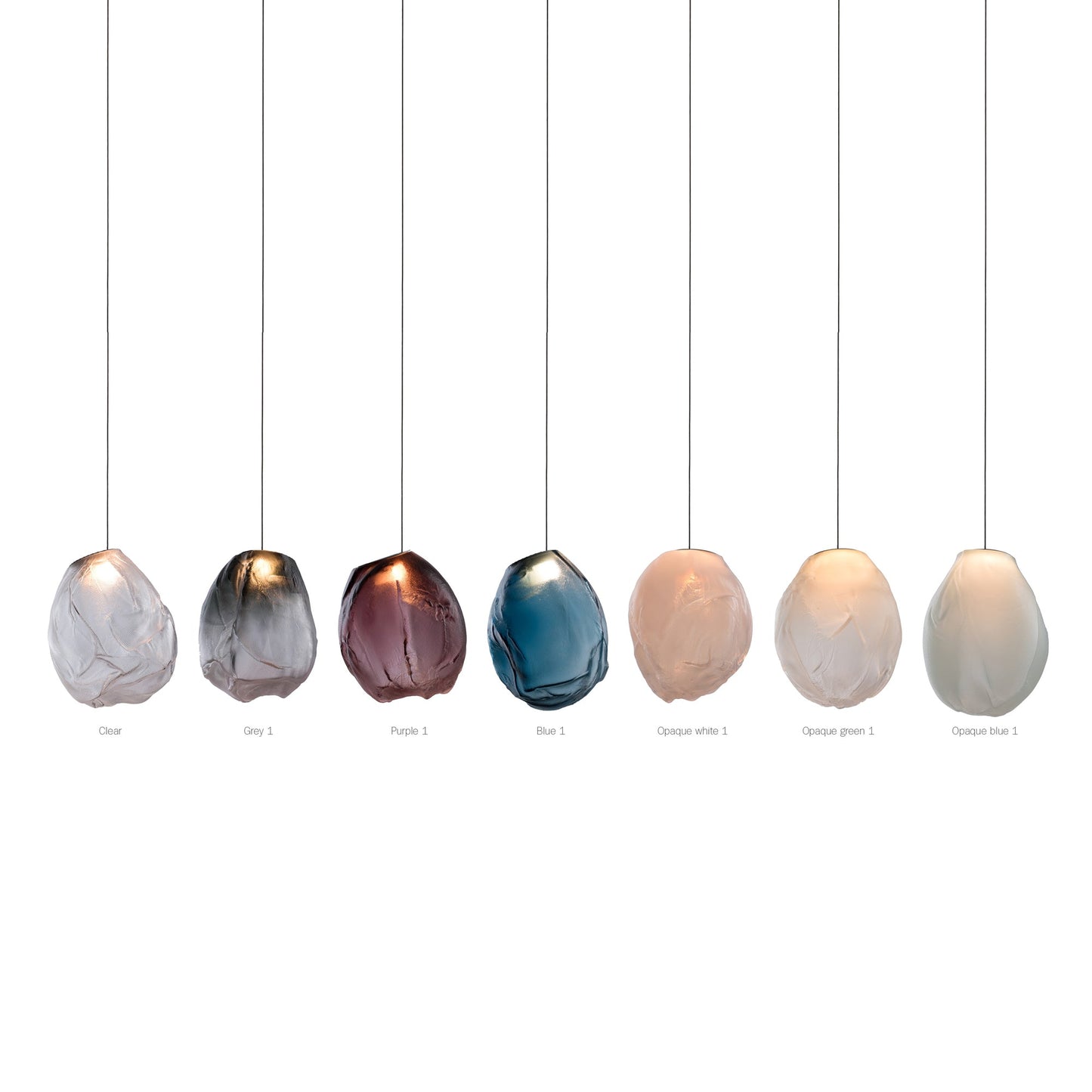 Liquid Glass Stone Hanging light Pendant Light