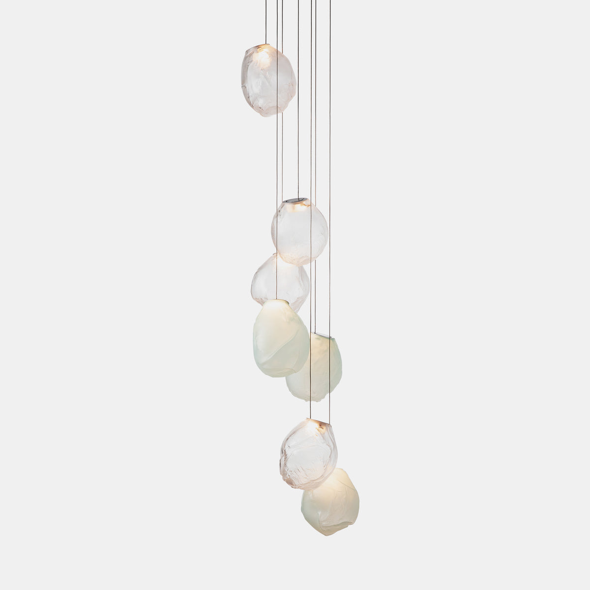 Liquid Glass Stone Hanging light Pendant Light