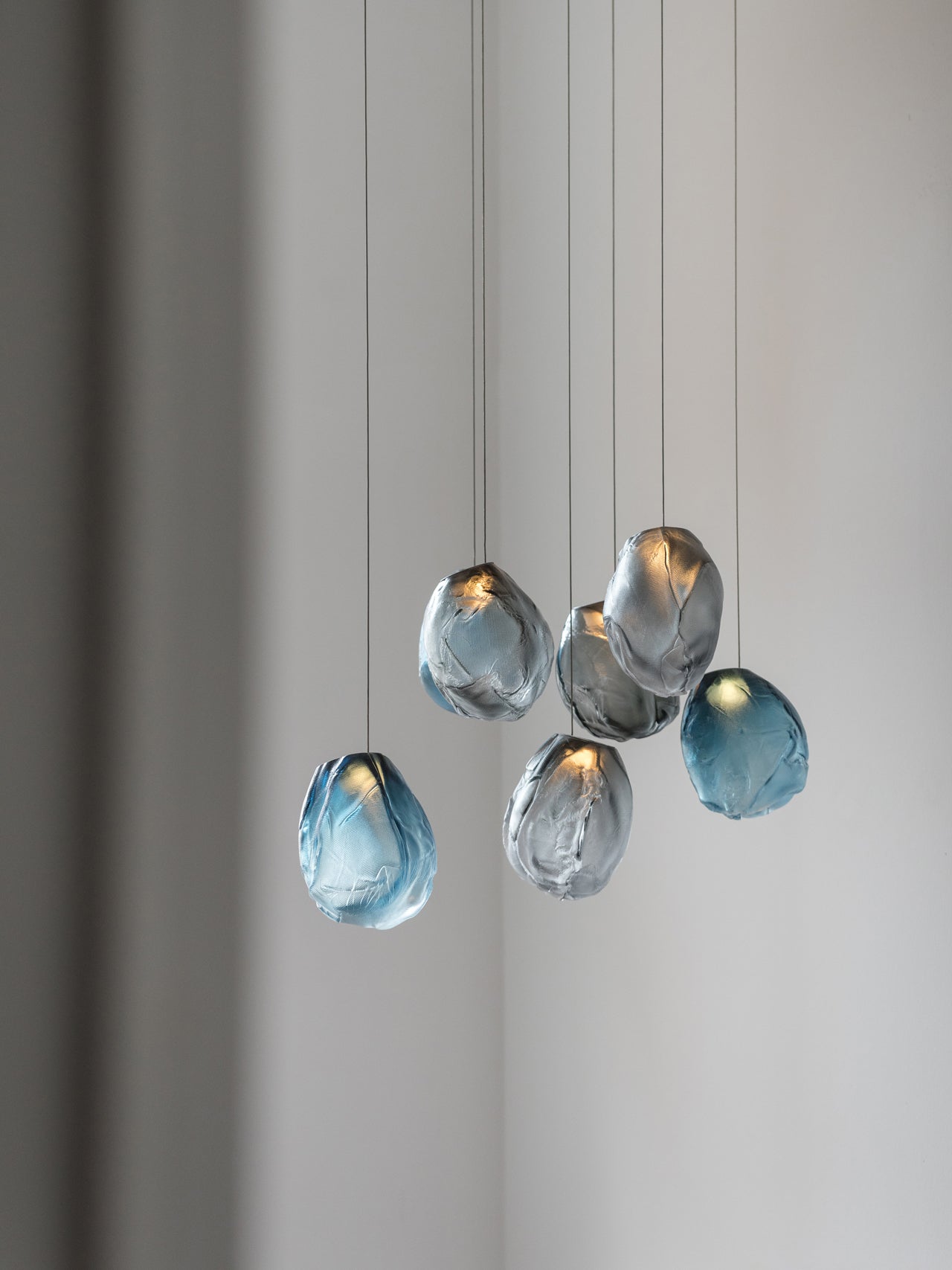 Liquid Glass Stone Hanging light Pendant Light