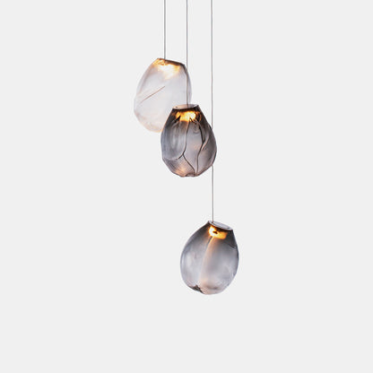 Liquid Glass Stone Hanging light Pendant Light