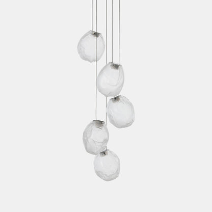 Liquid Glass Stone Hanging light Pendant Light