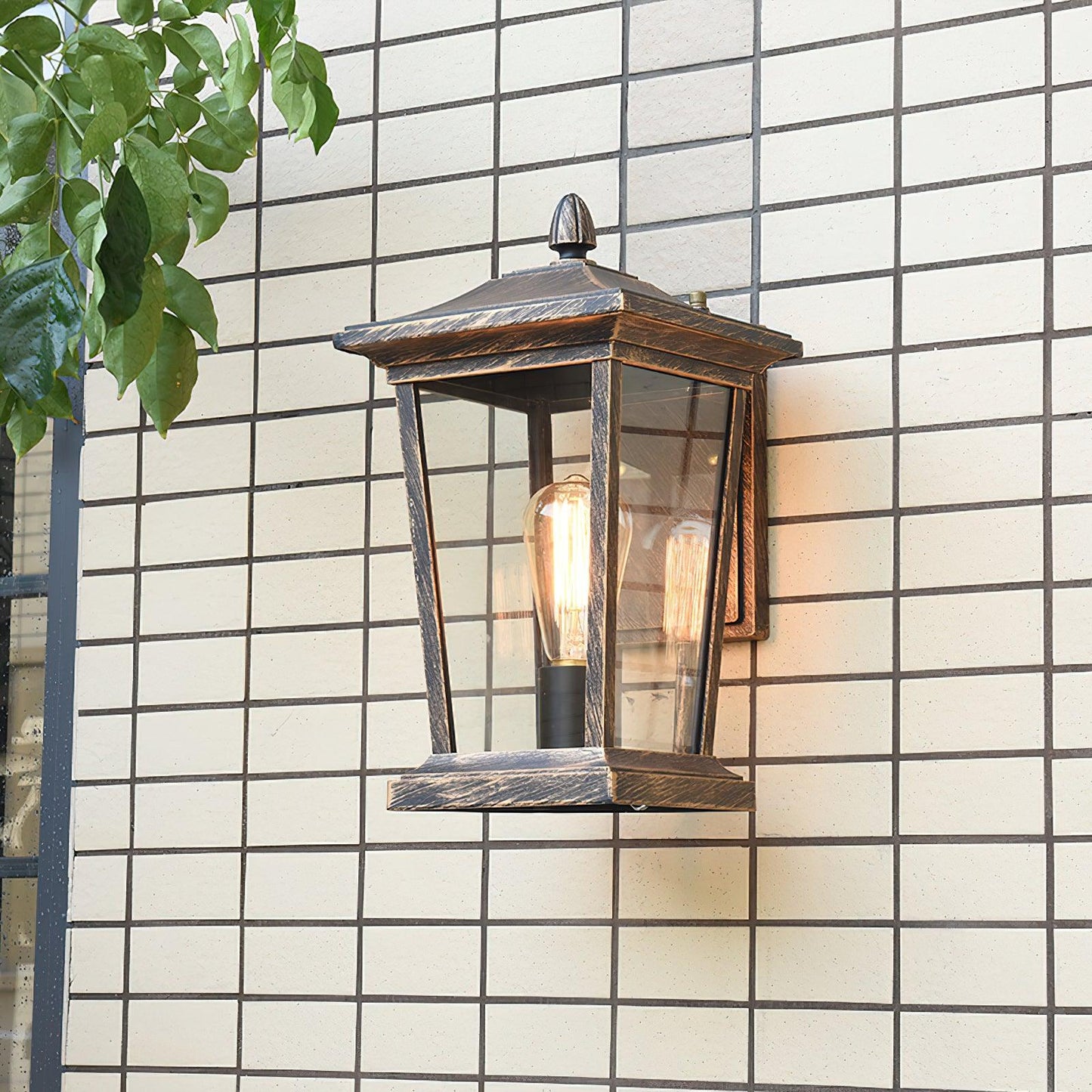 Lodge Birdcage Outdoor Bracket light Wall Lamp