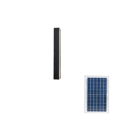 Long Strip Solar Patio light Outdoor Sconce