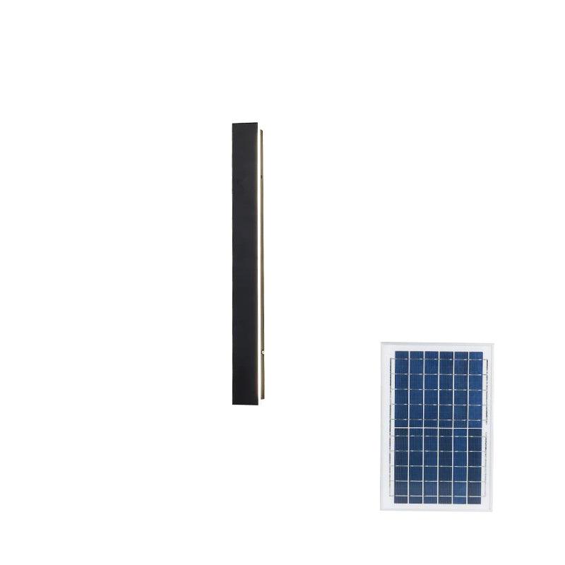 Long Strip Solar Patio light Outdoor Sconce