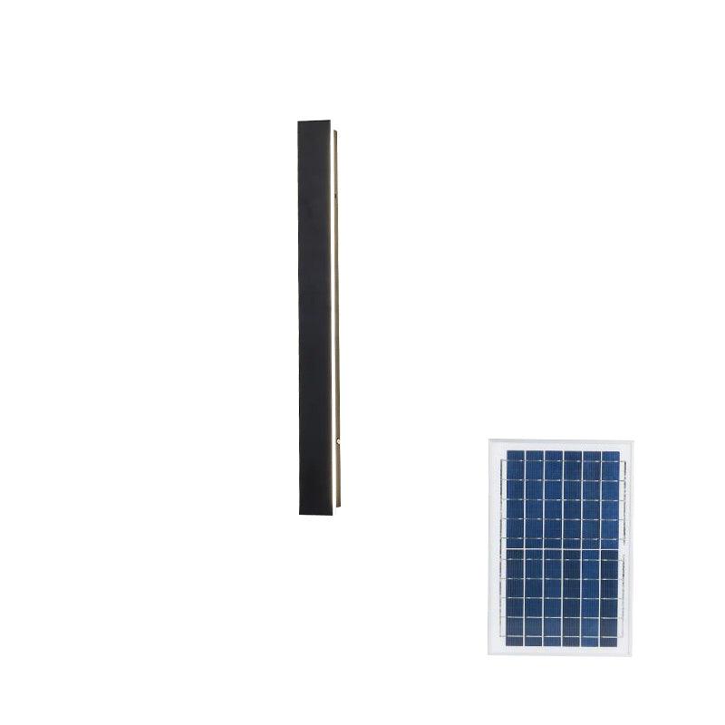 Long Strip Solar Patio light Outdoor Sconce